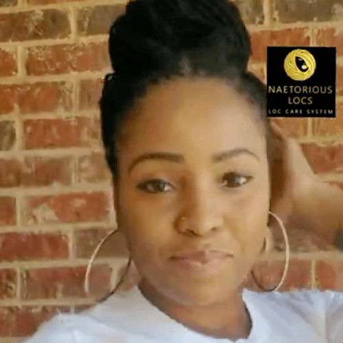 The Perfect Loc UpDo by Naetorious Locs