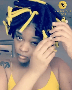 Achieving The Perfect Curls for Your Locs w. FlexiRods