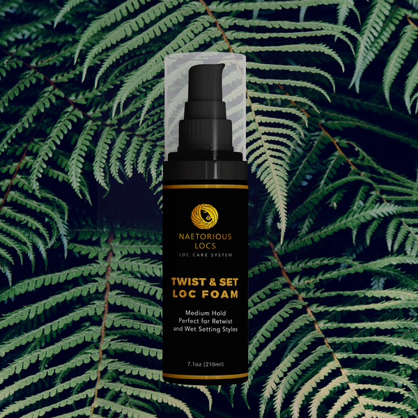 Twist and Set Loc Foam – Naetorious Locs
